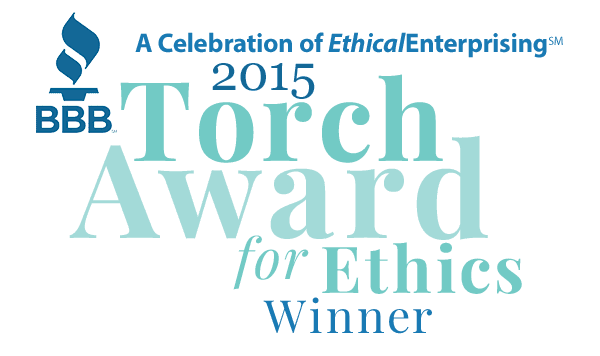 BBB 2015 Torch Award for Ethics winner